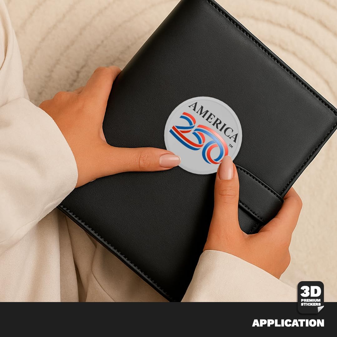 Official America 250th Anniversary Sticker (2'')