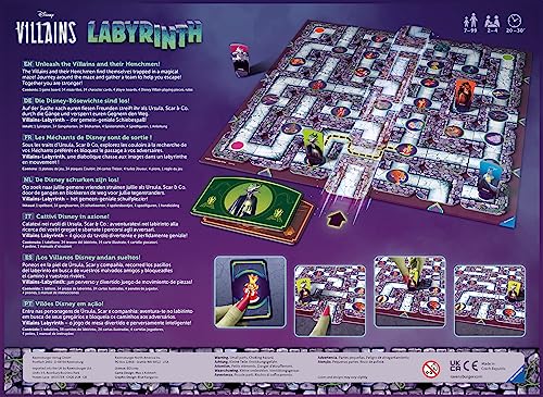 Ravensburger 27271 - Villains Labyrinth - Familienspiel für 2-4 Spieler ab 7 Jahren – Bild 7