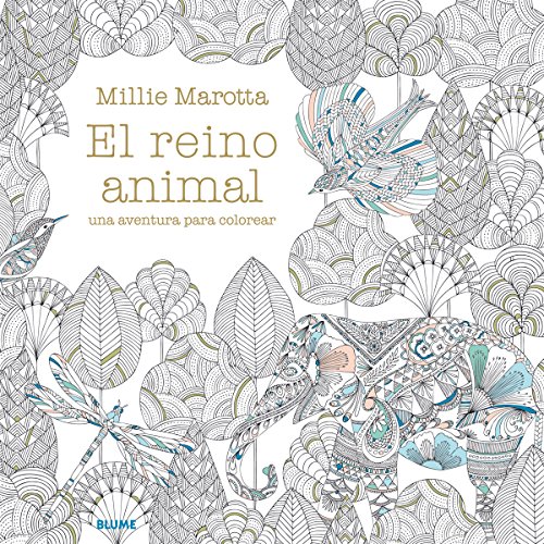 El reino animal: una aventura para colorear