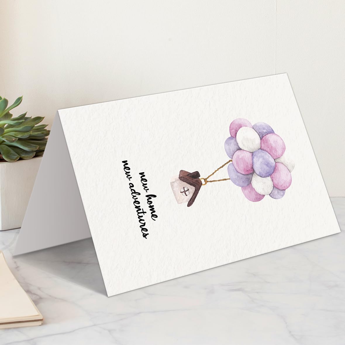 Funny New Home Card,Congratulations on Your New House Cards,First Housewarming Gifts for Women Men,New Apartment Gift Idea for Friends - Image 6