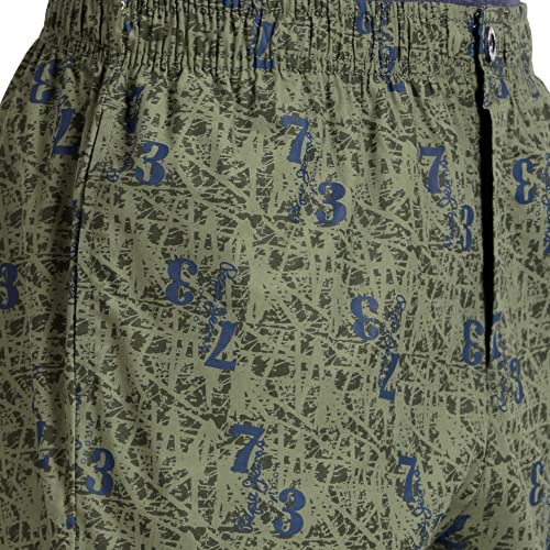 Image of Pepe Jeans Men's Cotton Relaxed Paisley Boxer Shorts