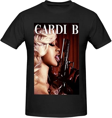 Shirt Men's T-Shirt Classic Short Sleeve Top Fashion Tee Black