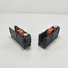 10 Sliding Door and Window Wheels R450 Plastic Base Width 17 mm Height 24 mm