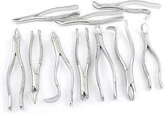 AA PRO New German Grade Stainless 10 Each EXTRACTING Forceps Extraction Dental Instruments A+ Quality