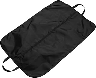 Didiseaon Bolsa Colgante para Ropa de Hockey. portátil Patinaje capacitación Bolsas de Ropa Transpirables Bolsa de Lona para Acampar Bolsa de Equipo de Hockey Nailon de imitación Negro