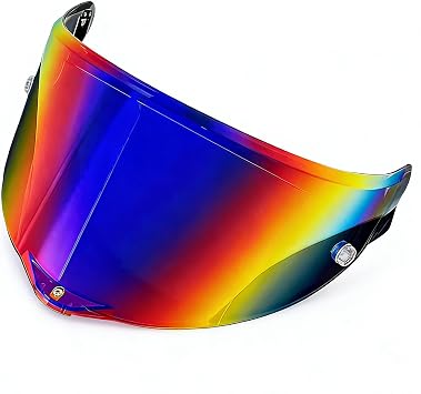 AGV Pista Corsa Gprr Helmet Visor Replacement Shield, Anti-Fog Sun Shield Accessory Compatible with AGV Pista Corsa GprrGradient Blue