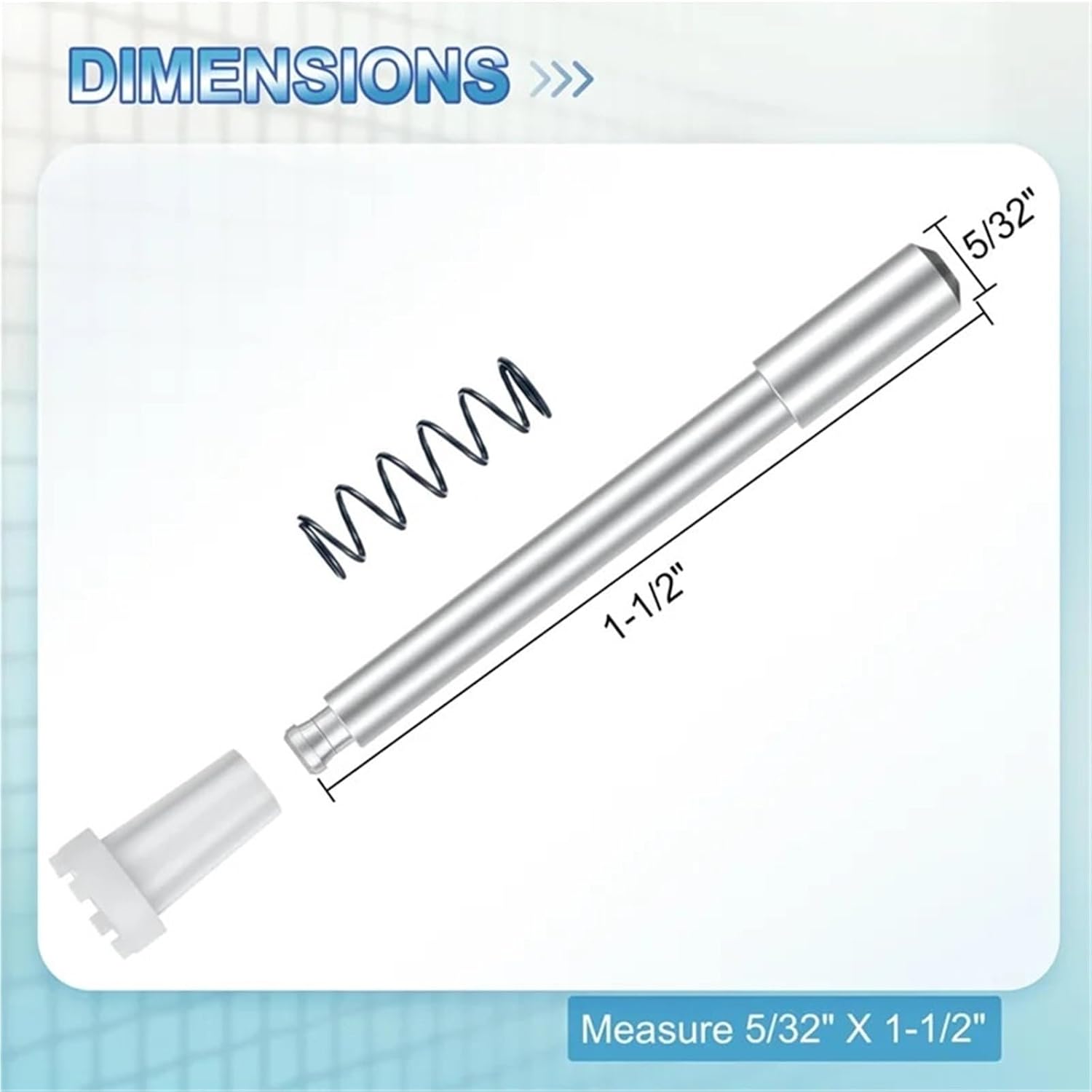 Window Screen Pins 30/50pcs Aluminum Window Screen Plunger Latches with Caps Pull Tabs Secure Screens in Place(30pcs)