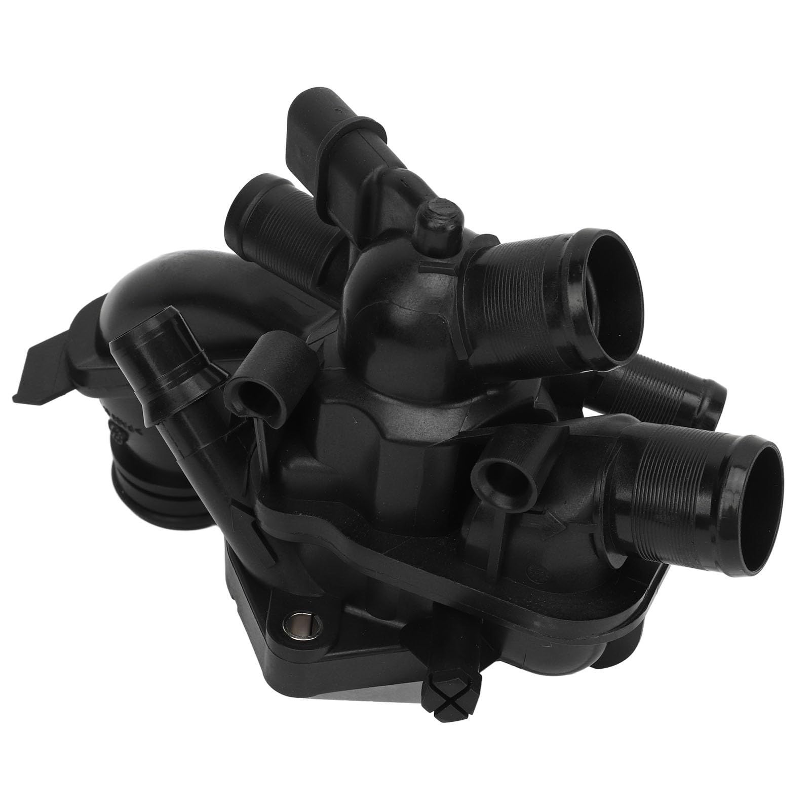 Adattatore Termostato Liquido di Raffreddamento, Cablaggio Adattatore Alloggiamento Termostato, Alloggiamento Termostato Liquido di Raffreddamento Motore con Sensore 1336.CC Sostituzione Per 207 208 5
