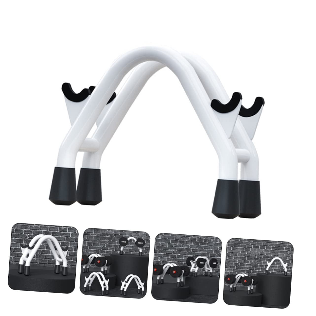 Mikikit Household Dumbbell Rack Compact Weight Storage Stand for Home Gym Durable Design with Strong Bearing Capacity for Living Balcony and Gym Use