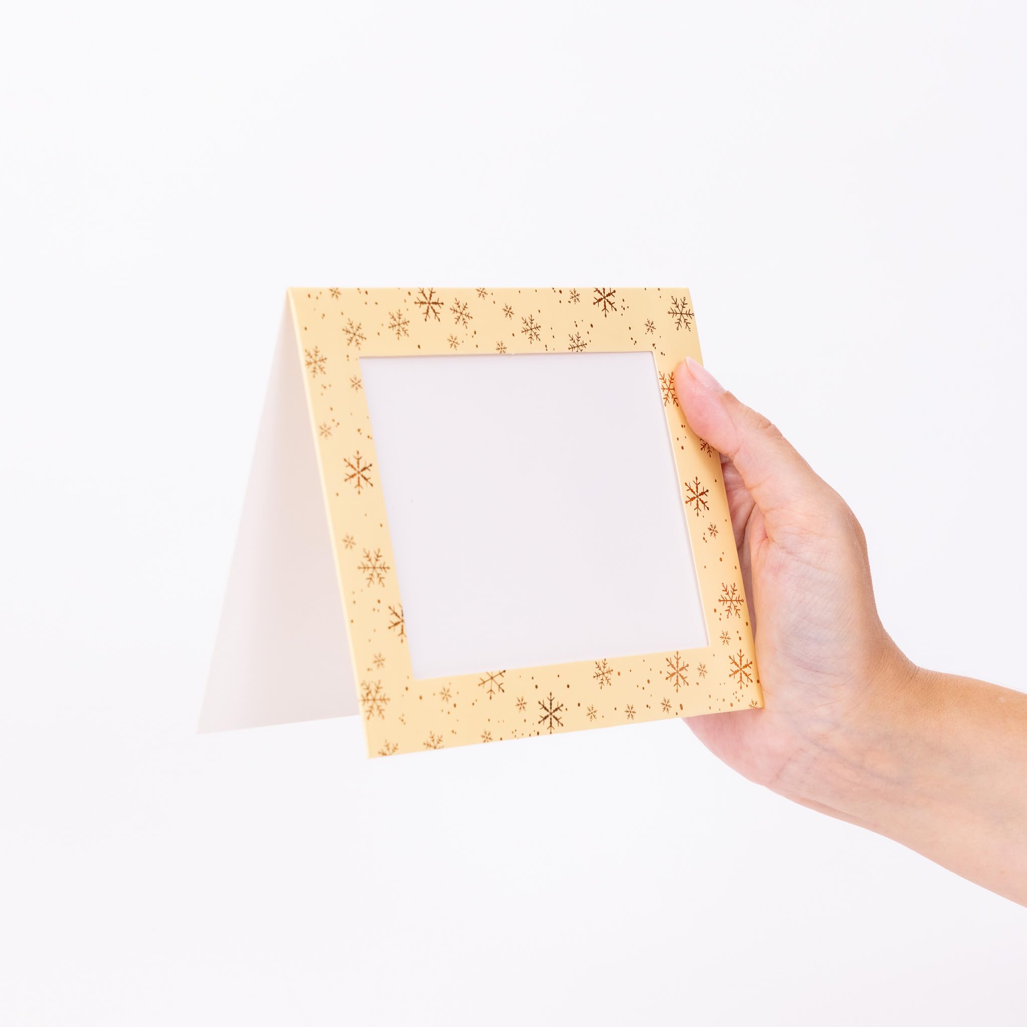 evelay Tarjetas y Sobres para Marcos de Fotos de Navidad, 6 Unidades, Personalizables