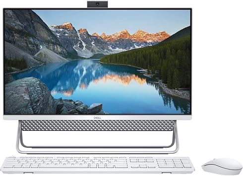 Dell Inspiron All in One 5490 23.8 FHD Touchscreen, 10th Gen Intel Core i5-10210U Processor, 256 PCle SSD HD, 8GB DDR4 RAM, Win 10 Home, 15-15.99 inches, Model:i5490-5043SLV-PUS