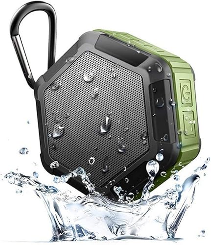Bluetooth-Lautsprecher Neueste Bluetooth Lautsprecher Tragbare Ip65 Wasserdicht Schmutzabweisend Tropfenfest Outdoor Drahtloser Lautsprecher FA r UnterstA tzung Freisprechanruf  GrA n