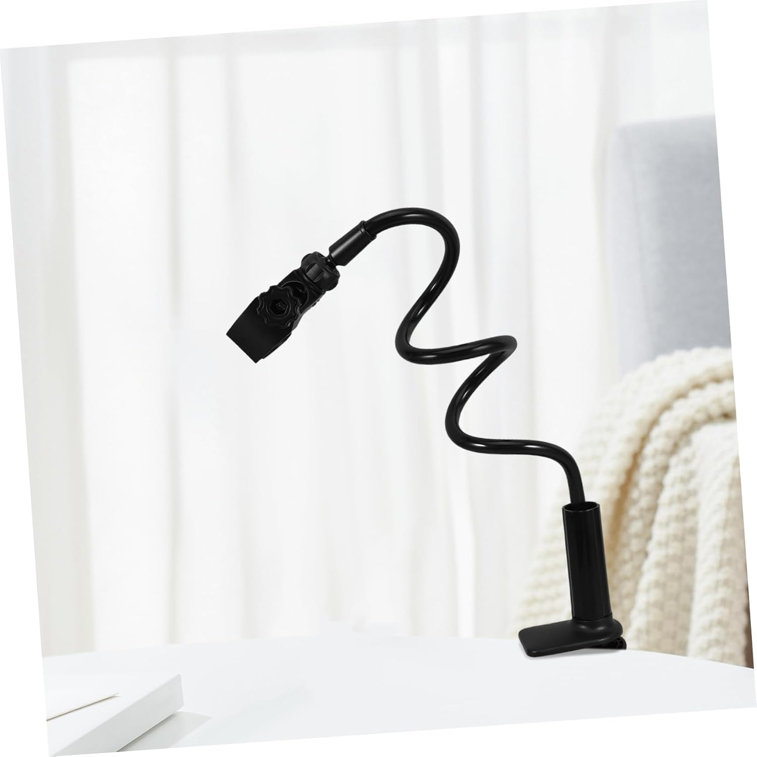 IMIKEYA Hair Dryer Stand Dryer Holder Hands Clamp Desktop Grooming Tool Holder Multi-Adjustable for Home Salon