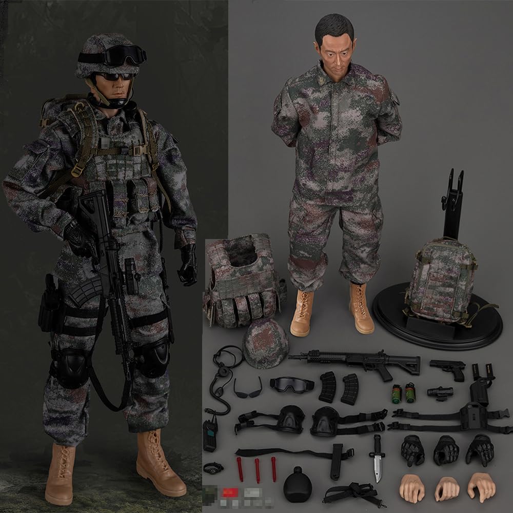 Amazon.com: ViiKONDO 1/6 Scale Action Figure Toy Army Men 12inch