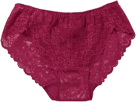 Amazon Co Jp ピーチ ジョン ショーツ Newノーショウレーシィパンティ レディース ワインレッド 日本 S 日本サイズs相当 服 ファッション小物