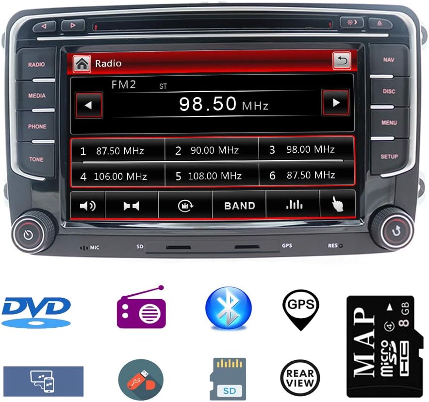 stereo touch screen per la chevy silverado del 2003