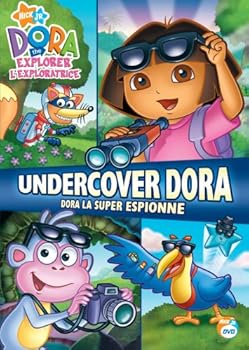 DVD Dora The Explorer - Undercover Dora Book