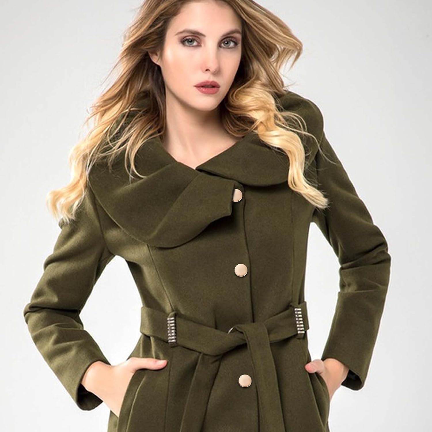 GORGECRAFT 54PCS 9 Styles Flat Metal Silver Buttons Alloy Shank Button Gold Women Suit Woolen Round Button Male Jacket Buttons Shirt Trousers Button Round Shaped Sewing Button for Crafting