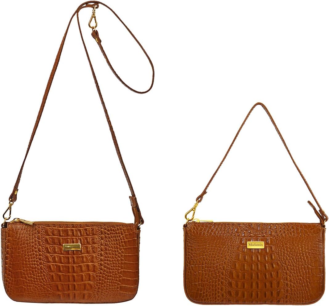 Bolsa Feminina Pequena Ombro Tiracolo Transversal Couro Legítimo MDXB279