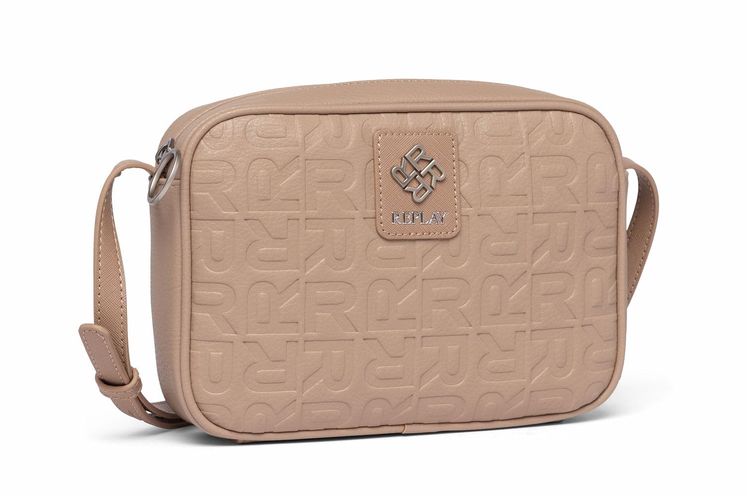 Replay women's handbag crossbody, beige (Dirty Pale Beige 074), one size