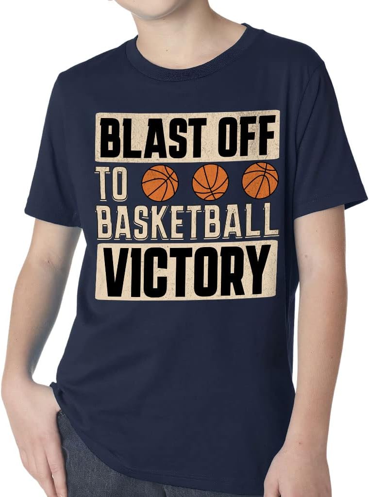 Cute Basketball Kids' Classic Fit T-Shirt - Quote Design T-Shirt - Printed Classic Fit Tee