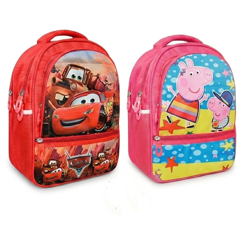 Image of Stylbase Waterproof School Bag with lunch bag combo for Boys and Girls Kids Bag with tiffin cover - Backpack Bag for Travelling for 5-7 Years 15 Inches