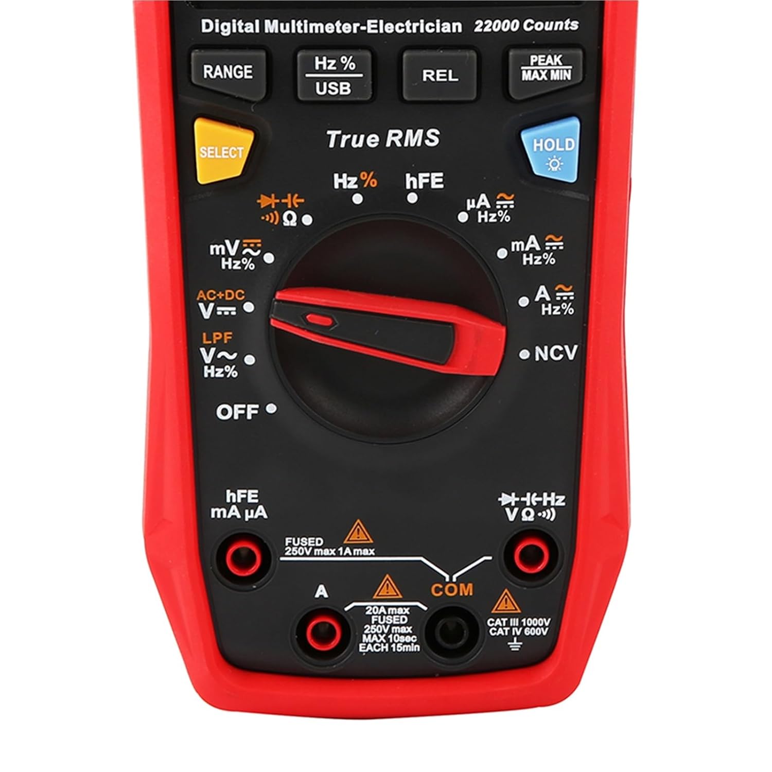 UT61E+ UT61D+ UT61B+ 1000V Digital Multimeter Tester NCV Diode Test True RMS Automotive Multimeter(UT61B Plus)
