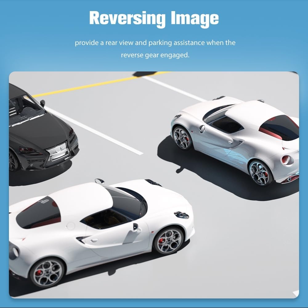 Junsun Car Stereo Rearview Екран на камерата