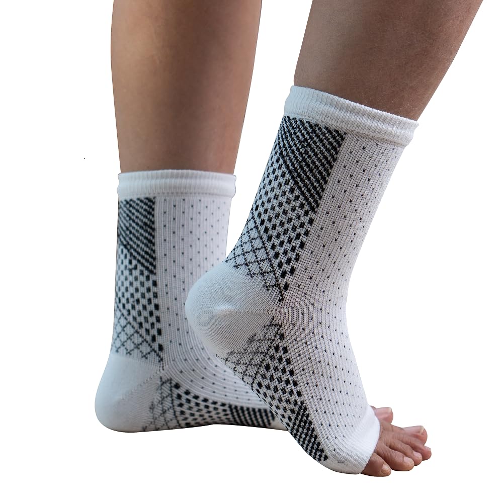 GenericNeuro socks | Quarter Length | Odour-Free & Breathable | Padded Base & Anti-bacterial | 3X Softer than Cotton Socks