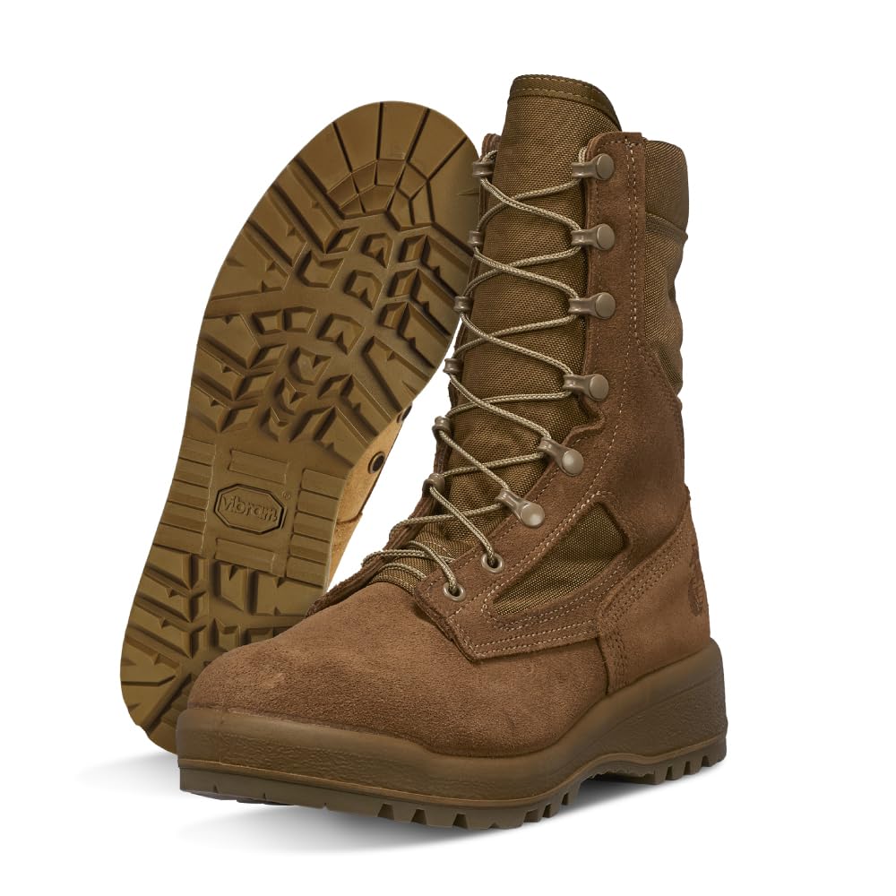 Belleville 550 ST 8" Military Tactical Boots for Men, Hot Weather Boots