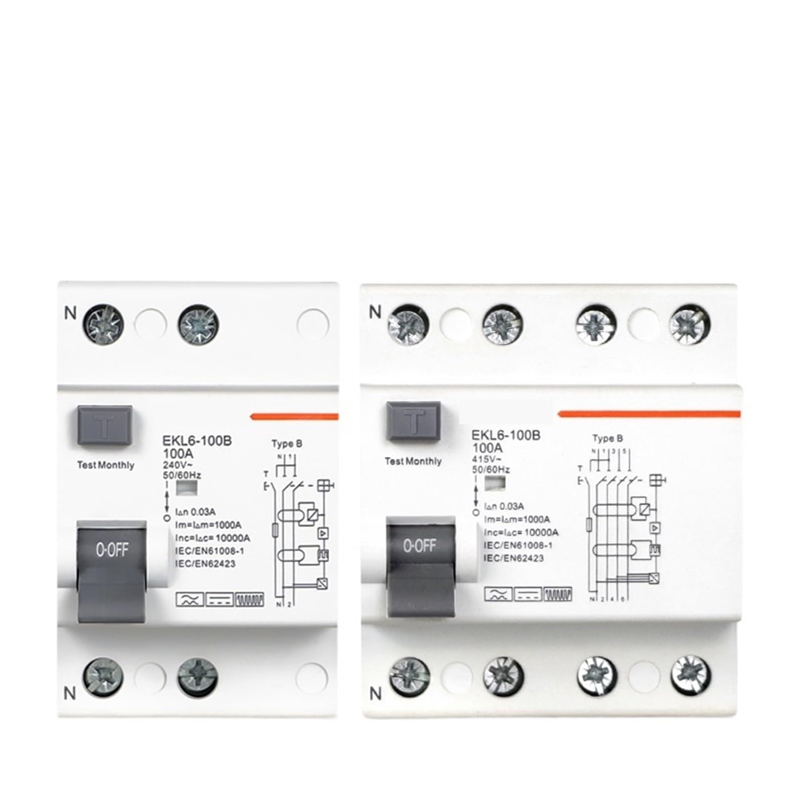 Évitez les risques d'électrisation grâce au disjoncteur différentiel Type B 4P 100A - 4