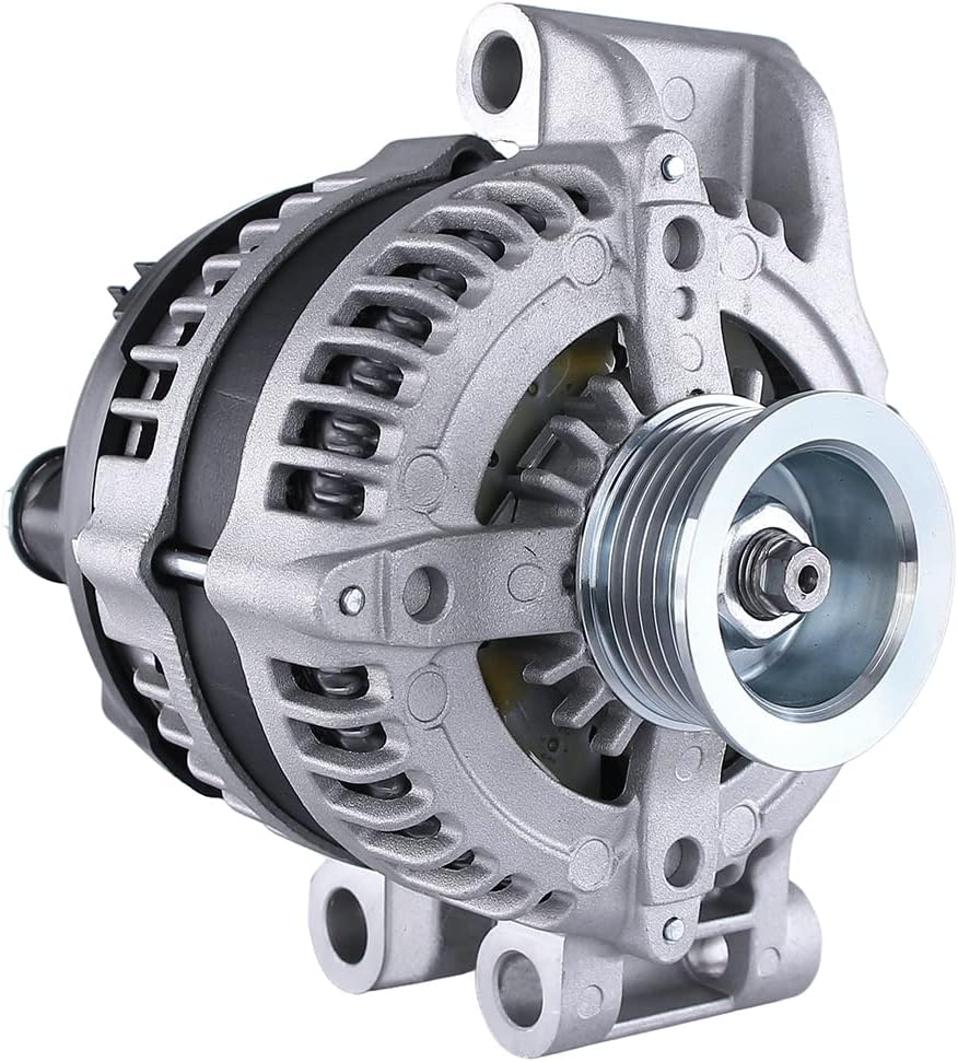 RAREELECTRICAL New Hairpin Alternator Compatible With 2008-2013 Dodge Charger 2008-2012 Chrysler 300 2.7L 3.5L 5.7L 6.1L 6.4L Hemi Srt8 04896805Ae 4210000620 04896805Ad 4896805Ad 421000-0620 V6 V8