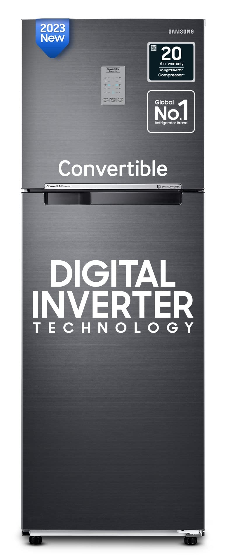 Buy Samsung 256L 3 Star Convertible Digital Inverter with Display Frost