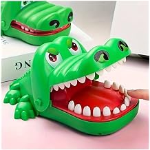 Crocodile Dentist Kids Board Game, Crocodile Biting Finger Games Fun Toy Dentist Dino