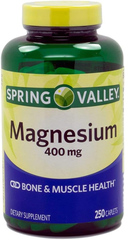 ONLY 1 IN PACK Spring Valley Magnesium 400 Mg
