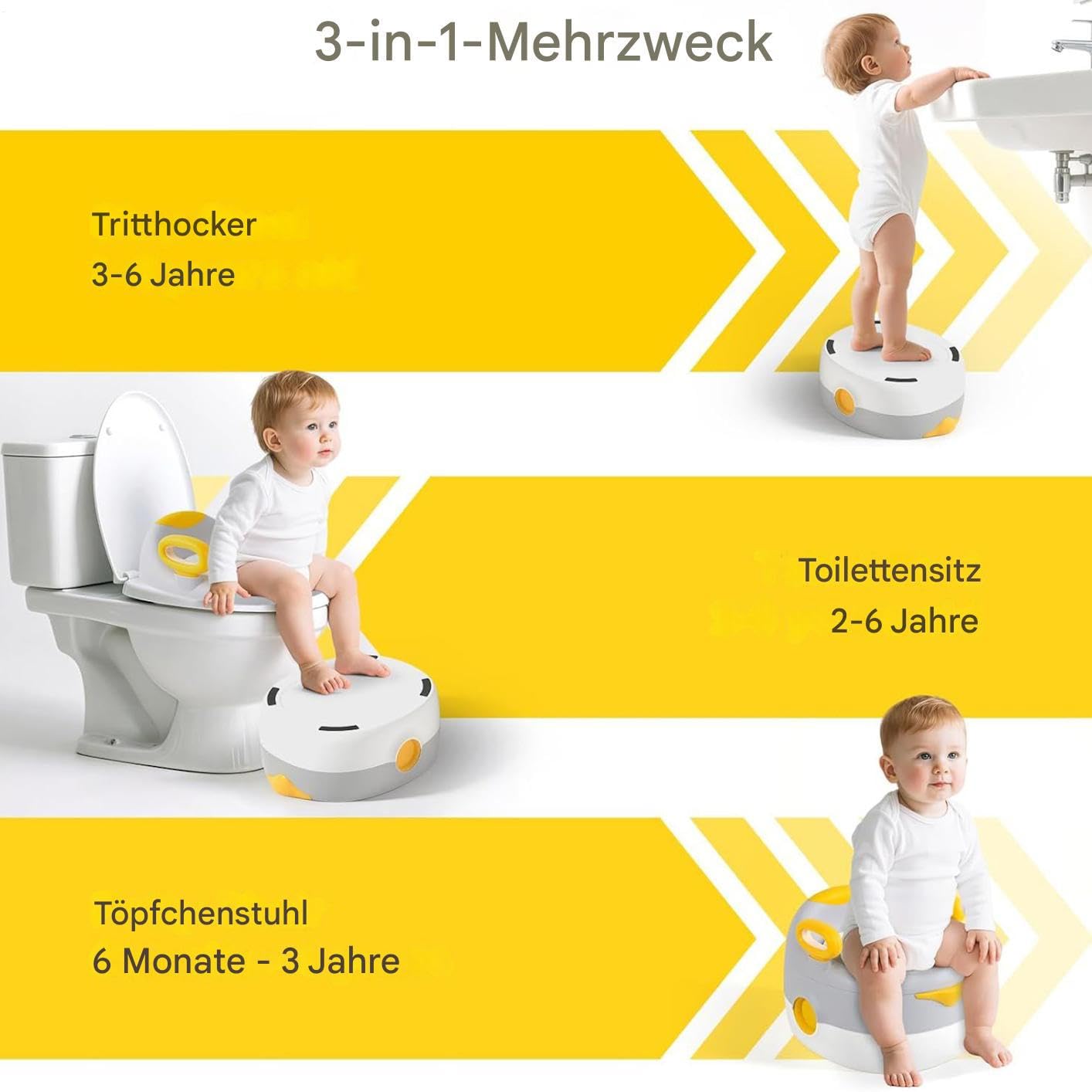 Bacinica Para Aprendizaje Orinal Infantil De Aprendizaje | Con Cojín Y Micrófono Para Niños Y Niñas De 1 A 6 Años Para En Casa Y Viaje