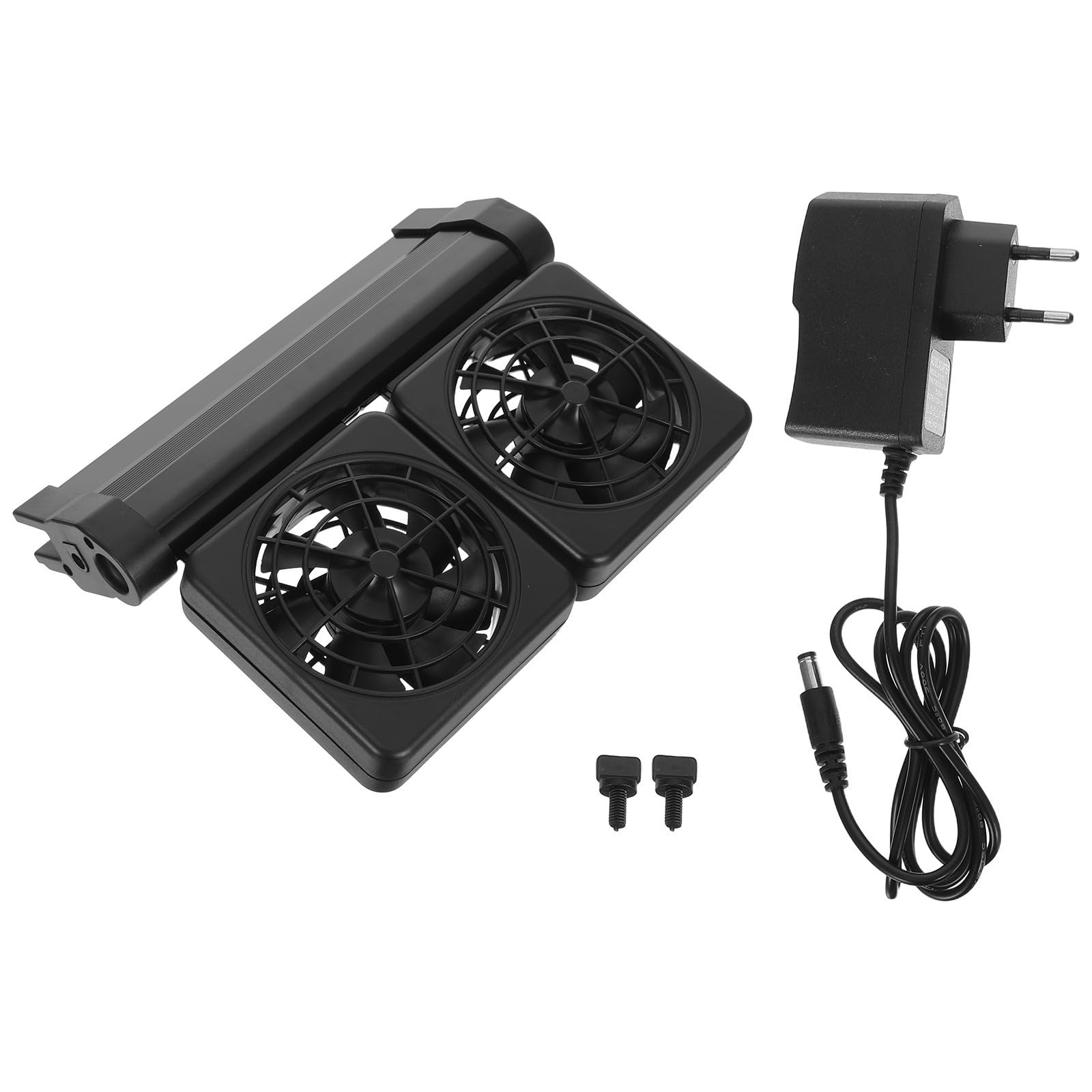KICHOUSE Ventilador con Refrigeración por Agua para Acuario, Silenciosa y Alta Eficiencia, Adecuado para Celebracion Verano en Tanques de Agua Dulce