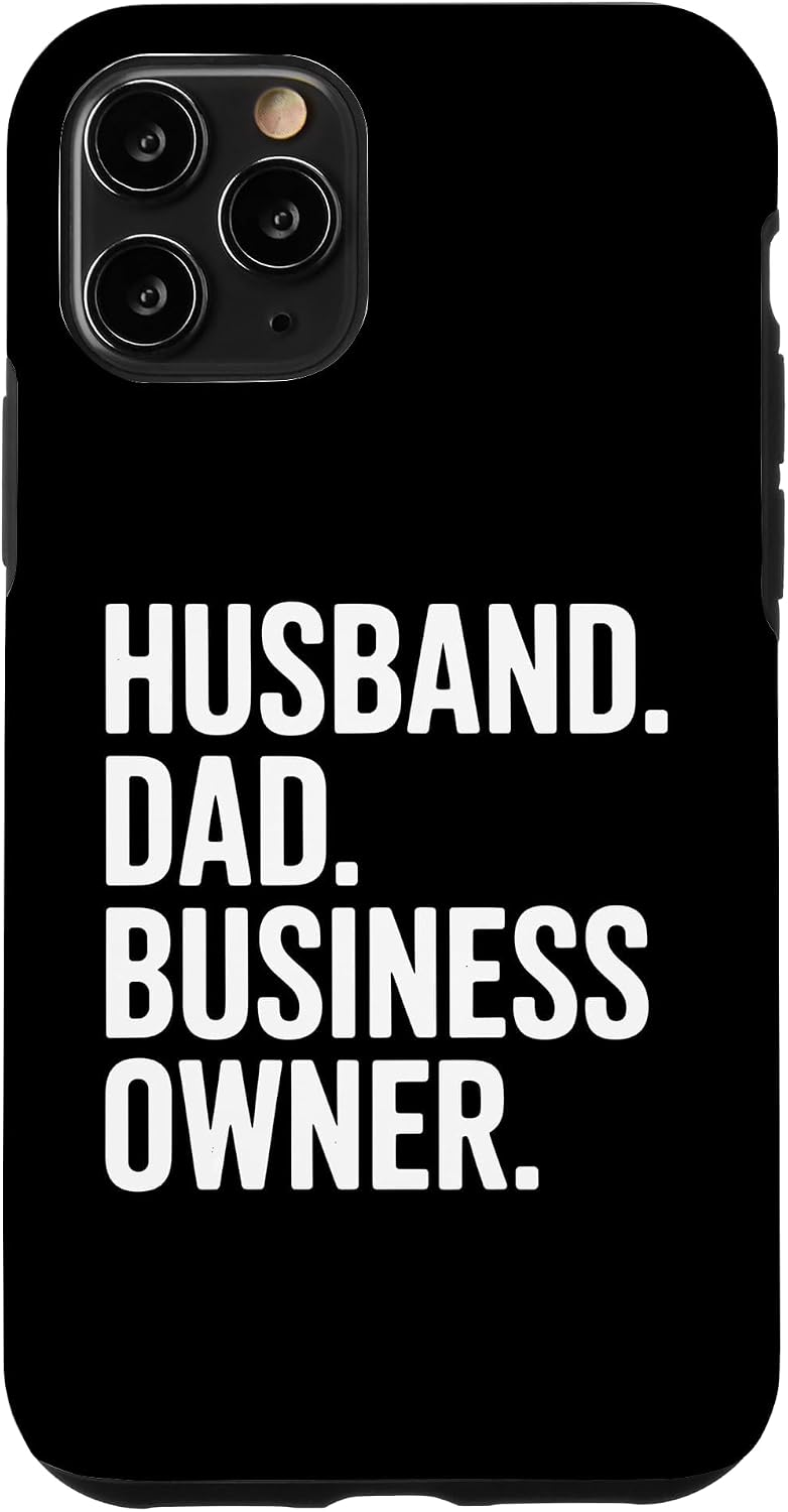 Best Business Owner Art for Dad Father Small Business Owner Case for iPhone 11 Pro