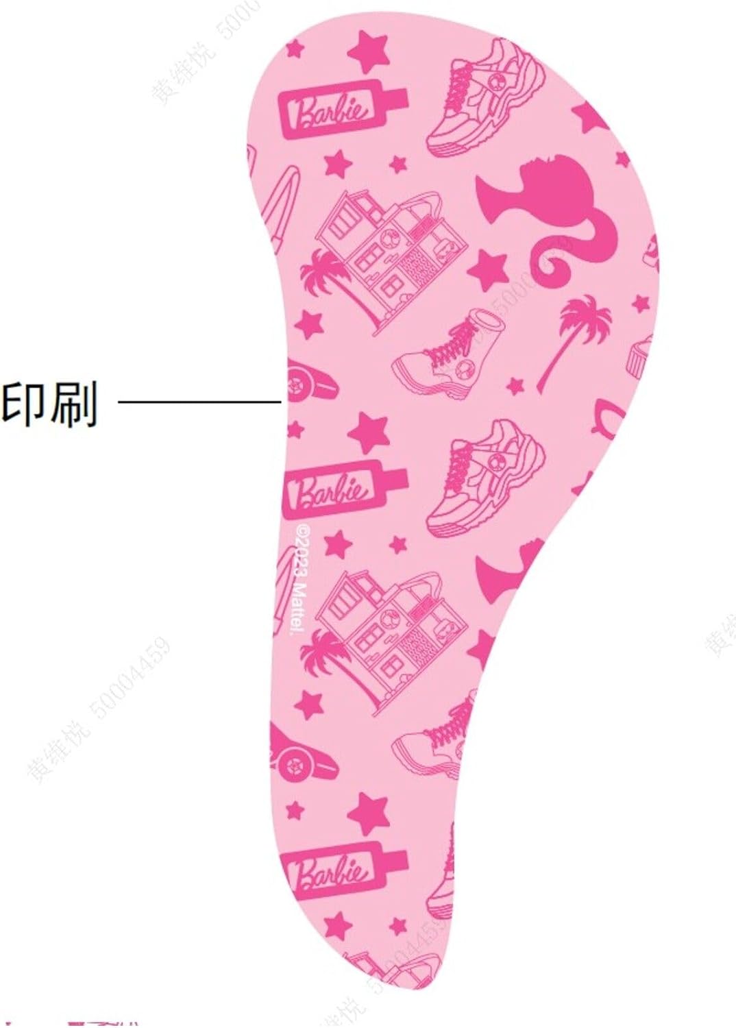 Miniso Barbie Lisanslı Saç Açıcı Fırça