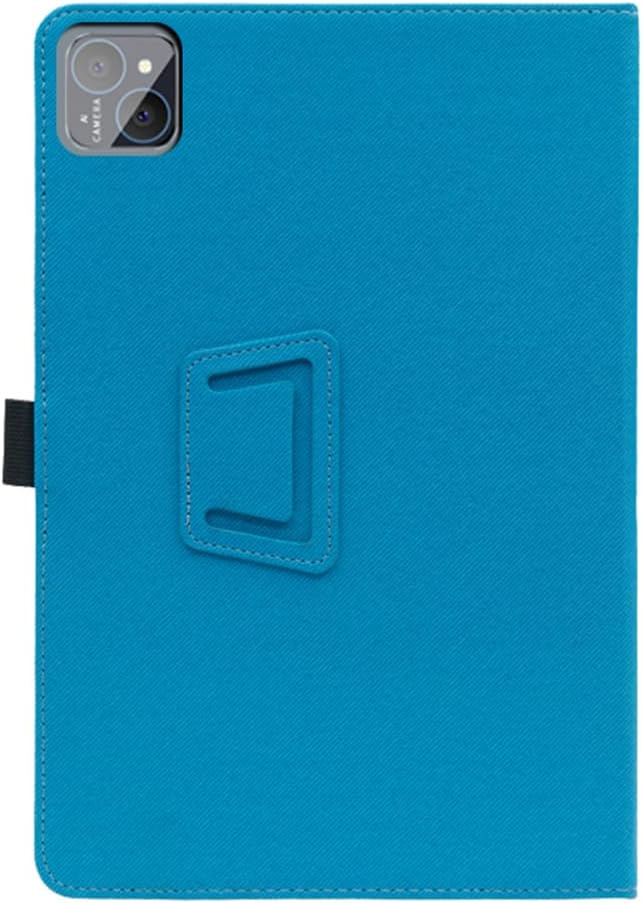 Compatible with PRITOM TAB 11 10-INCH Tablet Case, Full Coverage Ultra Slim PU Leather Case with Folding Stand, Hand Strap Magnet, Light Blue
