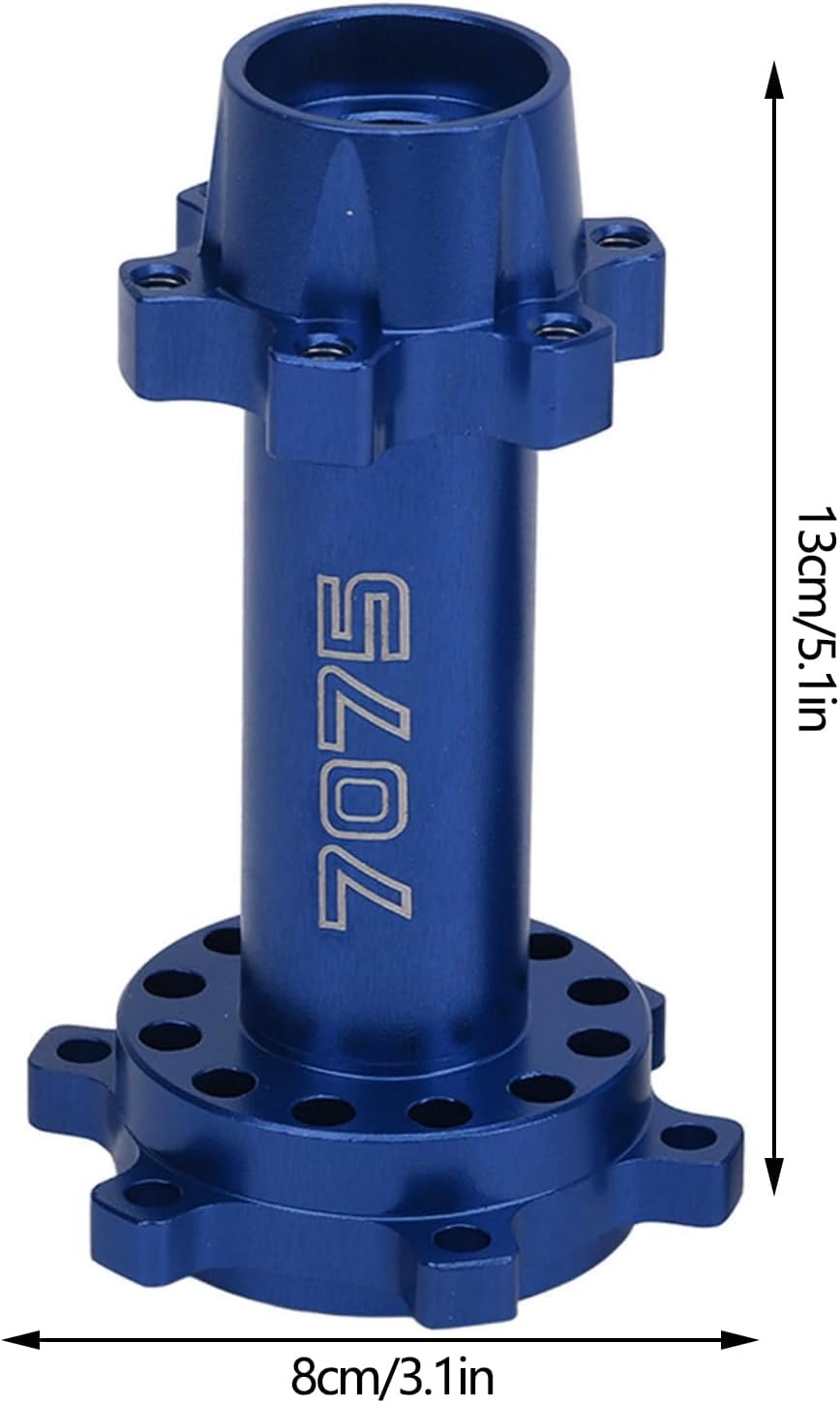 Alomejor RC Motorcycle Wheel Hubs,Lightweight Aluminum Construction,Aluminum RC Hubs,Aesthetic Design for RC Enthusiasts Custom Builds Racing Lightweight Performance