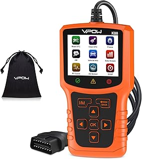 OBD2 Diagnostic Auto Valise Voiture: OBD Diagnostique Français Auto Multimarque pour BMW Peugeot VW Les Véhicules - Lecteur de Codes de Panne Moteur avec Lecture en Temps Réel des Données