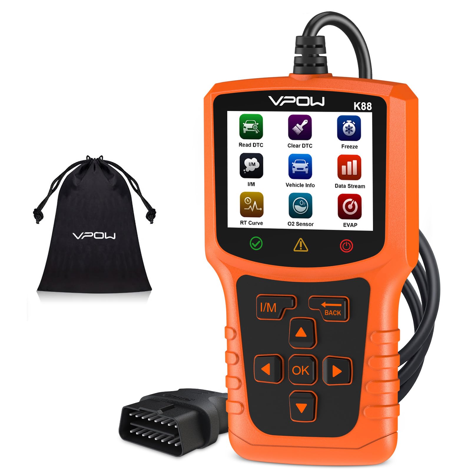 OBD2 Diagnostic Tool Diagnostic Car Adapter: OBD EOBD Diagnostic