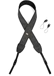 Camera Soft Shoulder Neck Strap with Quick Release Buckles for DSLR SLR