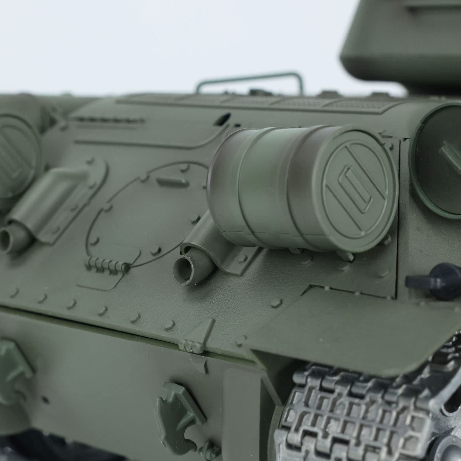 Heng Long US in magazzino, Infrared Combat RC T34-85 Tank 1/16-360 ° Torretta Rotante, Ruote in metallo, BB Tiro Airsoft Tank