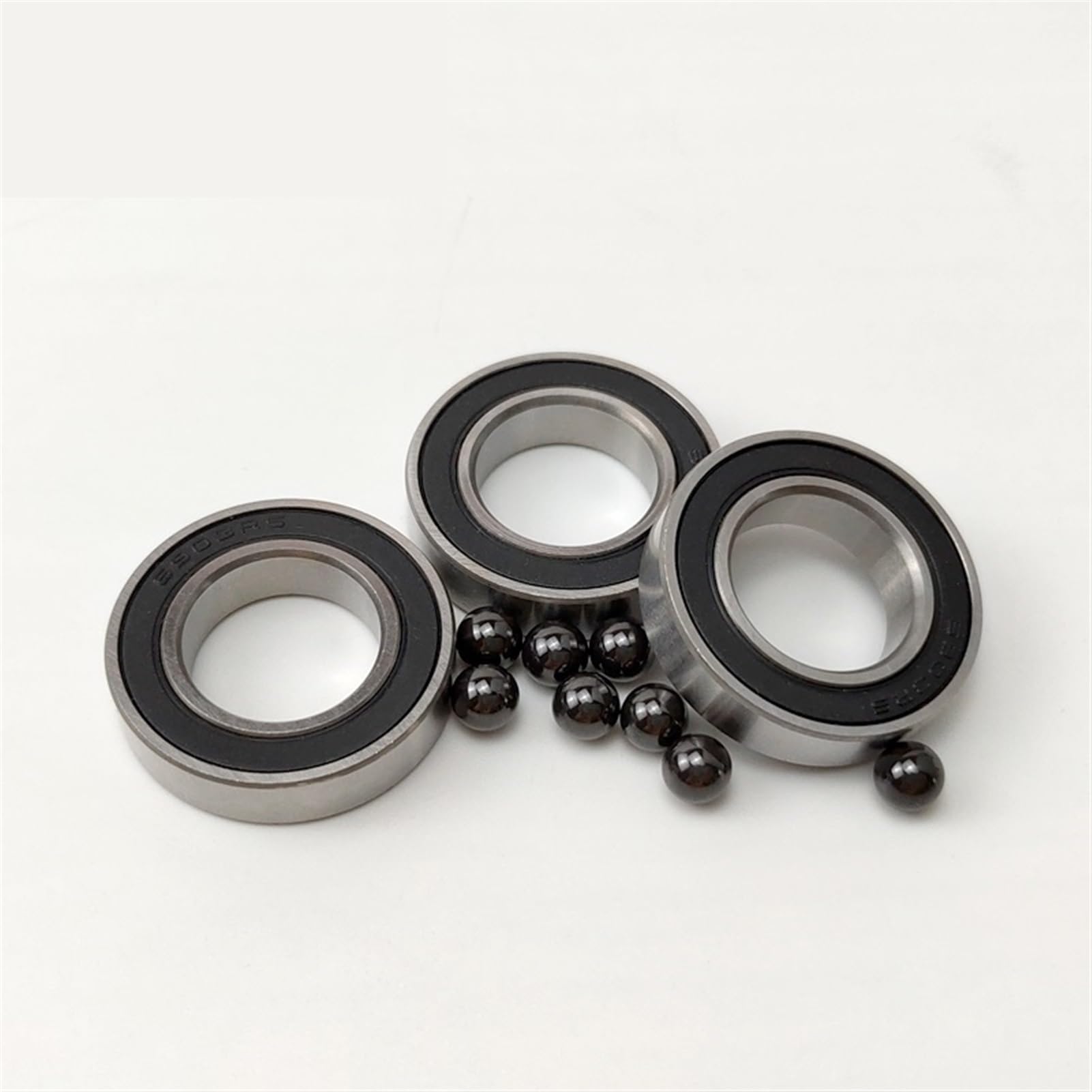 Łożyska do deskorolek 2PCS Bearing steel silicon nitride ceramic ball bearings 6900 6901 6902 6903 6800 6801 6802 15267 2RS self-lubricating insulation(6900 10X22X6mm)