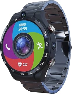 HD 1.6‘’ Large Screen Smartwatch, 6GB+128GB LCD Sports Watch, 4G Full Netcom Watch with 800W HD Camera, Android 11 System Smart