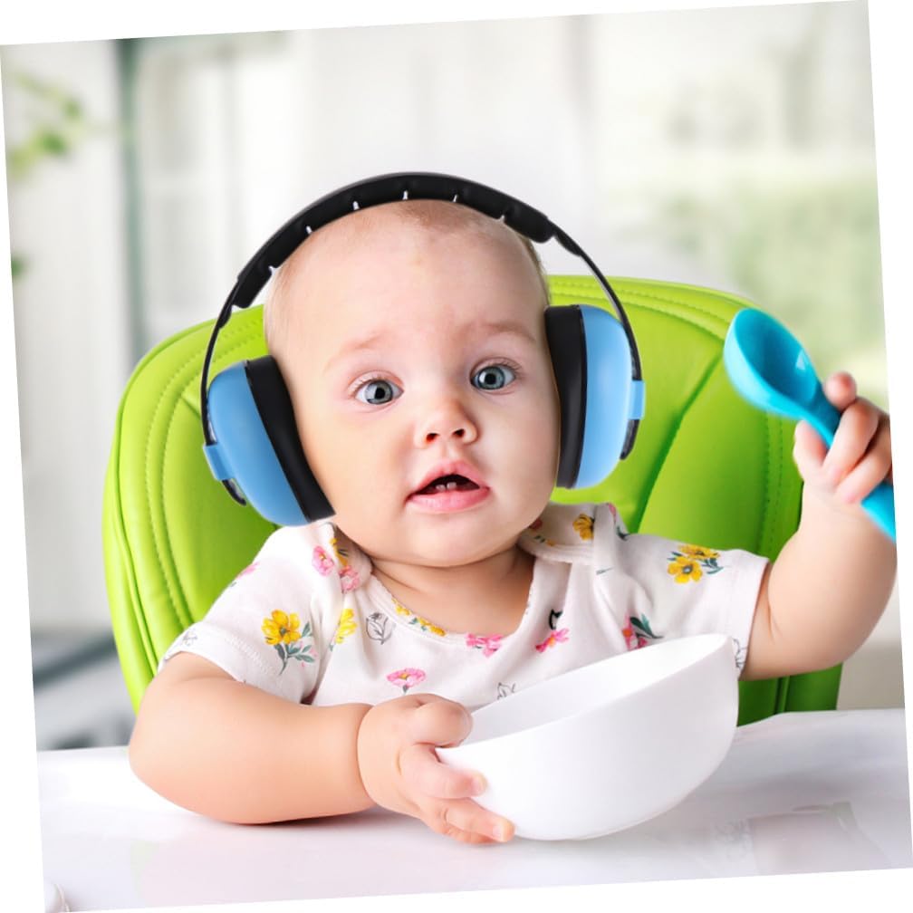 Noise Reduction Ear Muffs Ear Protection Earmuffs for Newborns Comfortable Hearing Safety Noise Blocking Random Color Random Color