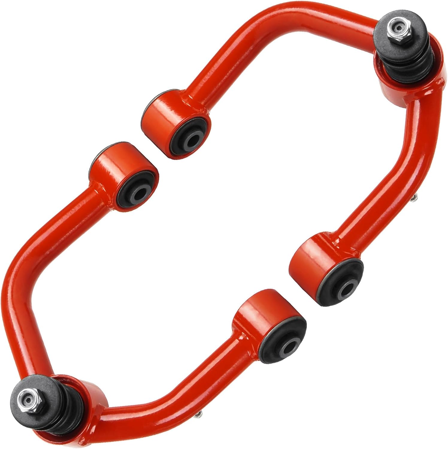 Front Upper Control Arms w/Ball Joints Lift 2-4" for 2000-2006 Toyota Tundra, 2001-2007 Toyota Sequoia, Suspension Adjustable Kit 2Pcs 01-07 Sequoia/00-06 Tundra