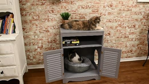 out of sight litter box amazon